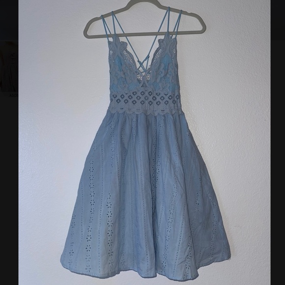 Cookies Clothing Co. Ice Blue Lace sundress! NWT - Picture 1 of 5